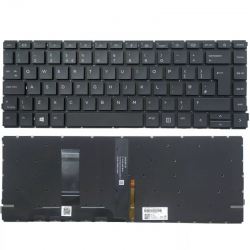 Tastatura Laptop, HP, ProBook 640 G9, 645 G9, iluminata, layout UK