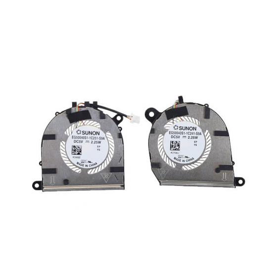 Set coolere compatibile Laptop, HP, M16006-001, ND35C05-19J17, ND35C06-19J18, 5V, 2.25W