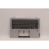 Carcasa superioara cu tastatura palmrest Laptop, Lenovo, Flex 5 14ALC7 Type 82R9, 5CB1H71559, 4600RH020002, Clould Grey, iluminata, fingerprint, layout US
