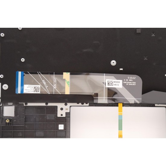 Carcasa superioara cu tastatura palmrest Laptop, Lenovo, Flex 5 14ALC7 Type 82R9, 5CB1H71559, 4600RH020002, Clould Grey, iluminata, fingerprint, layout US