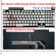 Tastatura Laptop Gaming, Asus, TUF A17 FA707N, FA707NU, FA707NUR, FA707NV, FA707NVR, iluminata, RGB, alba, layout US