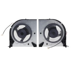 Set coolere Laptop, Lenovo, Legion C7-15IMH05 Type 82EH, 5H40S20076, 5H40S20077, NS8CC11-20C03, NS8CC12-20C04, 12V, 0.50A