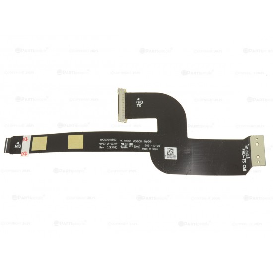 Cablu video LVDS Laptop, Dell, XPS 13 9315, P153G, P153G001, 5GTRR, 05GTRR, LF-L231P, HDP33, DA30001N500, rezolutie 19200x1200, FHD+, touchscreen