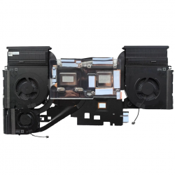 Set coolere cu radiator Laptop, Dell, Alienware m18 R1, P51E, P51E001, P51E002, P51E003, 0RXVY2, RXVY2, 460.0UE02.0021, NS8CC25-22F22, NS8CC26-22F23, NS55C15-22F26, 12V, 0.5A, 5V, 0.5A