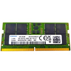 Memorie ram Laptop Samsung 16GB, DDR5, 1Rx8, PC5-5600B-SA0, 5600Mhz, M425R2GA3PB0-CWM0D, PC5-5600B, CL40, 1.1V, Non-ECC, sodimm, 262 pini