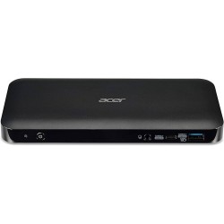 Docking station Acer G19DK1, USB Type-C III, 1 x mic / headphones combo, 1 x HDMI, 1 x USB 3.1 Type-C, 1 x USB 3.1 Type-C + Charge, 2 x DisplayPort, 3 x USB 3.1, 1 x RJ45, GP.DCK11.003, sistem de andocare