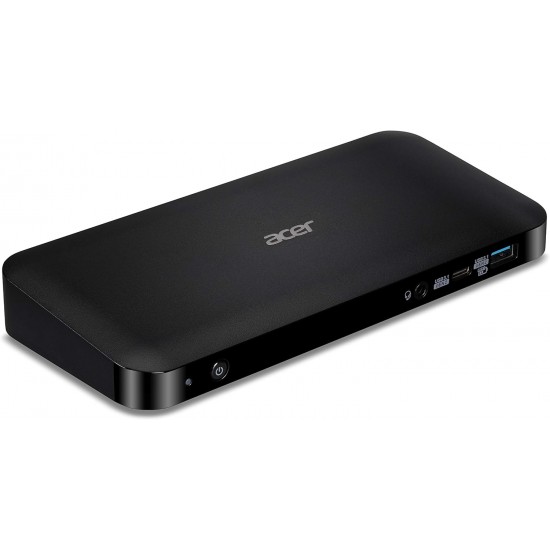 Docking station Acer G19DK1, USB Type-C III, 1 x mic / headphones combo, 1 x HDMI, 1 x USB 3.1 Type-C, 1 x USB 3.1 Type-C + Charge, 2 x DisplayPort, 3 x USB 3.1, 1 x RJ45, GP.DCK11.003, sistem de andocare