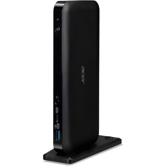 Docking station Acer G19DK1, USB Type-C III, 1 x mic / headphones combo, 1 x HDMI, 1 x USB 3.1 Type-C, 1 x USB 3.1 Type-C + Charge, 2 x DisplayPort, 3 x USB 3.1, 1 x RJ45, GP.DCK11.003, sistem de andocare