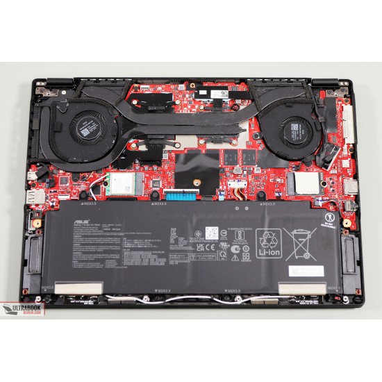 Cooler procesor Laptop Gaming, Asus, ROG Flow X13 GV302X, GV302XA, GV302XI, GV302XV, GV302XU, 13NR0EN0T04011, DFS5L22H05B857-FQ6T, 6033B0122101 , 5V, 0.8A, CPU