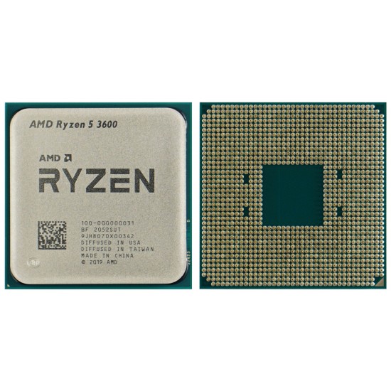 Procesor AMD Ryzen™ 5 3600, 35MB, 3.6GHz/4.2GHz Boost, Socket AM4, Wraith Spire Cooler, pentru PC Desktop