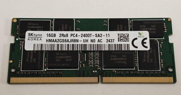 Memorie Ram Laptop SK Hynix 16GB, DDR4, 2Rx8, PC4-2400T, 2400Mhz