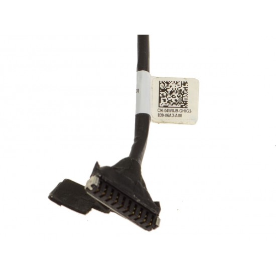 Cablu conectare baterie Laptop, Dell, Latitude 7280, 7290, 4W0J9, 04W0J9, DC02002NG00, CAZ10 Battery Cable