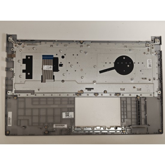 Carcasa superioara cu tastatura palmrest Laptop, Asus, VivoBook 15 X1504V, X1504VA, X1504VAP, 90NB13Y2-R34UK0, 13N1-JPA0201, 13NB13Y2P01011-3, X1504VAPF-1S, argintie, layout UK