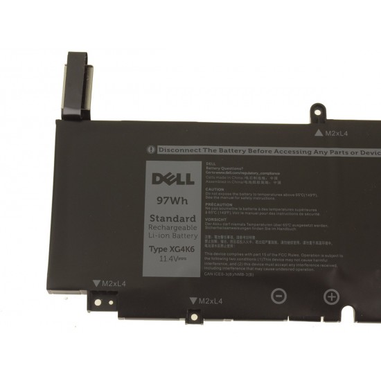 Baterie Laptop, Dell, Precision 17 5750, P92F, P92F001, 0XG4K6, XG4K6, 3ICP7/55/65-2, 11.4V, 8071mAh, 97Wh