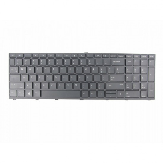 Tastatura Laptop, HP, ProBook 650 G5, 655 G5, L01027-001, iluminata, neagra, layout US