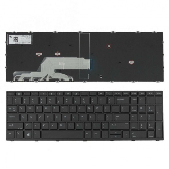 Tastatura Laptop, HP, ProBook 470 G5, L01028-001, neagra, layout US