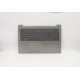 Carcasa superioara cu tastatura palmrest Laptop, Lenovo, IdeaPad 520-15IKB Type 80YL, 81BF, 5CB0N98697, AM14K000300, iluminata, Mineral Gray, fingerprint, layout US