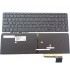 Tastatura Laptop, HP, Envy Touchsmart M6-K, 725450-001, iluminata, neagra, fara rama, layout US