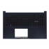 Carcasa superioara cu tastatura palmrest Laptop, Asus, VivoBook 15 M1502Q, M1502QA, 90NB1261-R31UI0, 13N1-EDA0P01, 13NB1261P01013-3, 13N1-EDA0E11, M1502QA-1B, iluminata, American Blue, layout US