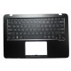 Carcasa superioara cu tastatura palmrest Laptop 2-in-1, Asus, ZenBook Flip UX360U, UX360UA, UX360UAK, 90NB0C03-R30UI0, UX360UA-1C, 13NB0C03AM0211, iluminata, neagra, layout US
