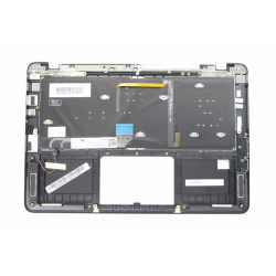Carcasa superioara cu tastatura palmrest Laptop 2-in-1, Asus, ZenBook Flip Q324U, Q324UA, Q324UAK, 90NB0C03-R30US0, UX360UA-1C, 13NB0C03AM0211, iluminata, neagra, layout US