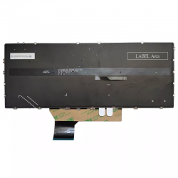 Tastatura Laptop 2-in-1, HP, Envy X360 16-AC, 16-AD, TPN-C174, iluminata, gri, layout US