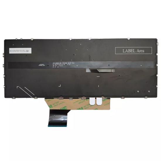 Tastatura Laptop 2-in-1, HP, Envy X360 16-AC, 16-AD, TPN-C174, iluminata, gri, layout US