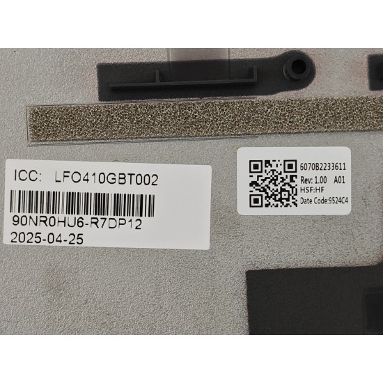 Carcasa inferioara bottom case Laptop Gaming, Asus, TUF F16 FX607J, FX607JI, FX607JIR, FX607JU, FX607JV, FX607JVR, 90NR0HU6-R7DP12, 6070B2233611, FX607JU-3A, 90W, gri inchis