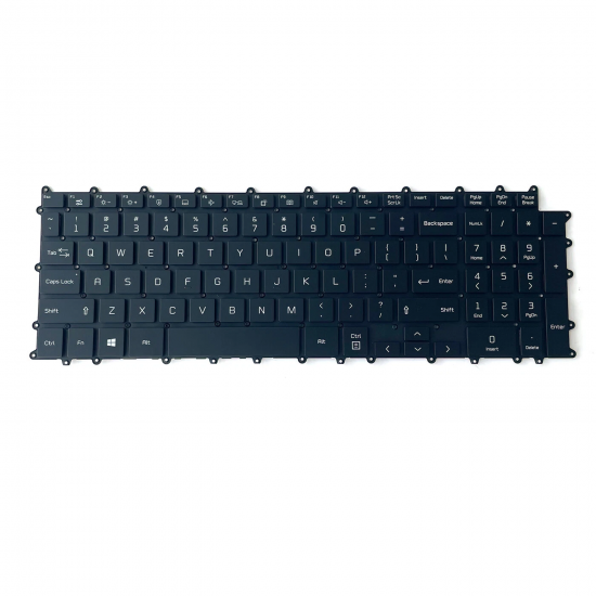 Tastatura Laptop, LG, Gram 17 17Z90P, 17Z90P-G, 17Z90P-K, 17Z90P-N, iluminata, neagra, layout US