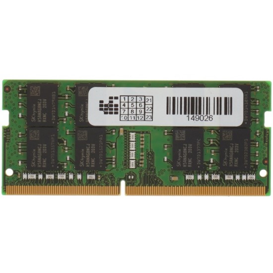 Memorie ram Laptop SK Hynix 32GB, DDR4, 2Rx8, PC4-3200AA, 3200Mhz, HMAA4GS6CJR8N-XN, PC4-25600, CL22, 1.2V, Non-ECC, sodimm, 260 pini