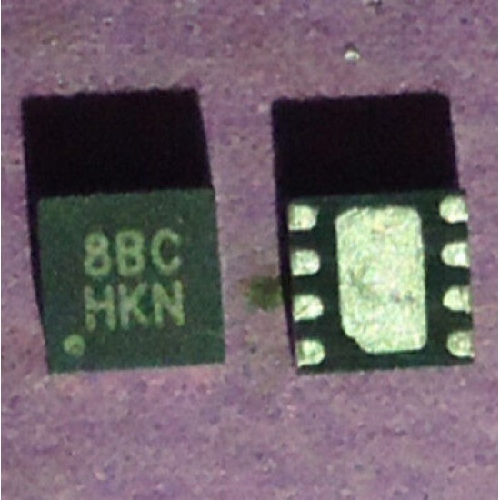 SMD ISL6208BCRZ-T,  ISL6208BCRZ, ISL6208B, 8BC, BBC, 88C, DFN8