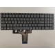 Tastatura Laptop, HP, 250 G10, TPN-Q286, N32715-001, iluminata, gri, layout US