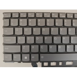 Tastatura Laptop, Lenovo, Legion 5 Pro-16ITH6H Type 82JD, iluminata, RGB 20 pini, gri, layout US