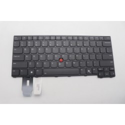 Tastatura Laptop, Lenovo, ThinkPad T14 Gen 6 Type 21QC, 21QD, 21QG, 21QH, 21QJ, 21QK, iluminata, neagra, layout US