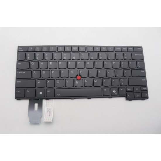 Tastatura Laptop, Lenovo, ThinkPad P14s Gen 5 Type 21ME, 21MF, iluminata, neagra, layout US