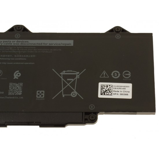 Baterie Laptop, Dell, Precision 3490, P165G, P165G004, DR02P, 0DR02P, 13.35V, 4623mAh, 54Wh