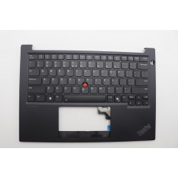 Carcasa superioara cu tastatura palmrest Laptop, Lenovo, ThinkPad 5M11N94241, 5M11N94242, 5M11N94243, 5M11N94244, AP39N000300, AM39F000100, iluminata, neagra, layot US