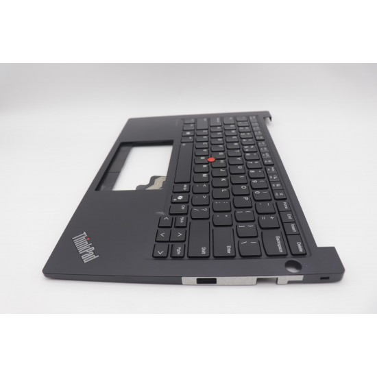 Carcasa superioara cu tastatura palmrest Laptop, Lenovo, ThinkPad 5M11N94241, 5M11N94242, 5M11N94243, 5M11N94244, AP39N000300, AM39F000100, iluminata, neagra, layot US