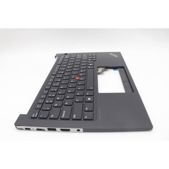 Carcasa superioara cu tastatura palmrest Laptop, Lenovo, ThinkPad 5M11N94241, 5M11N94242, 5M11N94243, 5M11N94244, AP39N000300, AM39F000100, iluminata, neagra, layot US