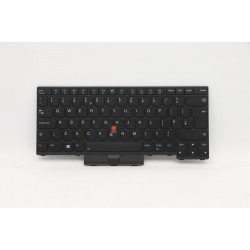 Tastatura Laptop, Lenovo, ThinkPad L14 Gen 2 Type 20X1, 20X2, 20X5, 20X6, iluminata, neagra, layout UK