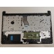 Carcasa superioara cu tastatura palmrest Laptop, HP, 15-BS, 15T-BS, AP204000622, AM204000110, iluminata, argintie, layout US