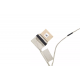 Cablu video LVDS Laptop 2-in-1, Asus, ZenBook Flip 14 UX461F, UX461FA, UX461FN, UX461U, UX461UA, UX461UN, 14005-02510000, DD0BKQLC001, UX461UN EDP CMOS Cable, 30 pini