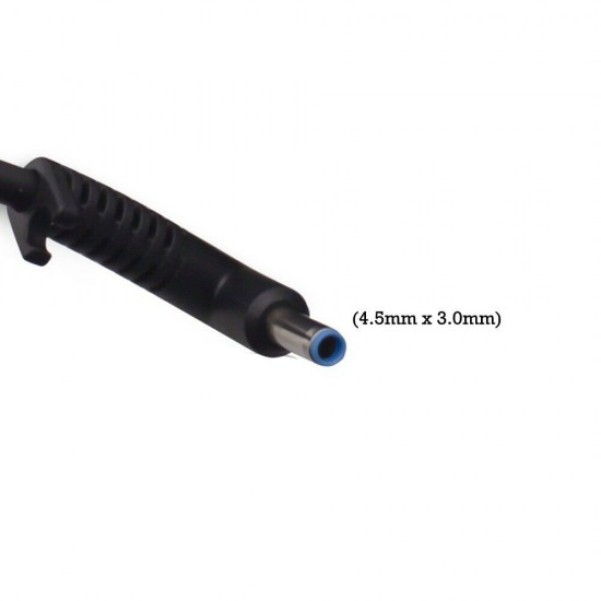 Incarcator Laptop, HP, Envy 13-AQ, 13T-AQ, TPN-W144, TPN-AA04, L24008-001, L23960-004, 65W, 19.V, 3.33A, mufa albastra 4.5x3.0mm