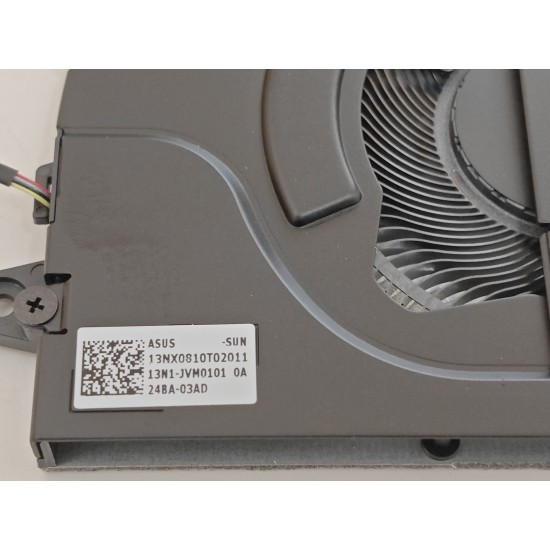 Cooler Laptop, Asus, Chromebook Plus CX14 CX1405C, CX1405CKA, CX1405CTA, 13NX0810T02011, 13N1-JVM0101, EG50040S1-CZ90-S9A, 5V, 2.50W