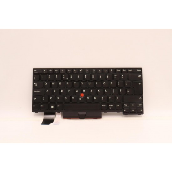 Tastatura Laptop, Lenovo, ThinkPad L14 Gen 1 Type 20U1, 20U2, 20U5, 20U6, neagra, layout UK