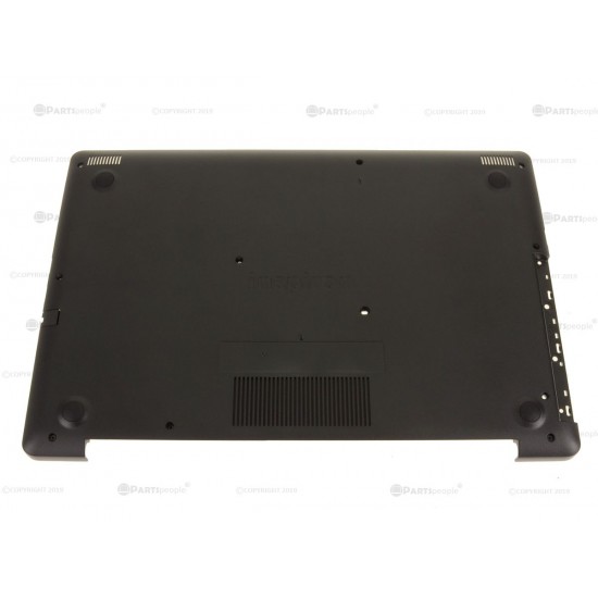 Carcasa inferioara bottom case Laptop, Dell, Inspiron 15 3580, 3581, 3582, 3583, 3584, 3585, 3595, P75F, 0G0KKJ, G0KKJ, AP21C0003A0, neagra, cu slot cd-rom