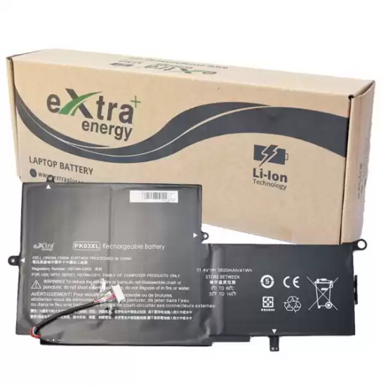Baterie compatibila Laptop, HP, Spectre Pro X360 G1, 788237-2C1, 788237-2C2, 789116-005, HSTNN-DB6S, HSTNN-C87C, PK03XL, 11.4V, 3600mAh, 41Wh