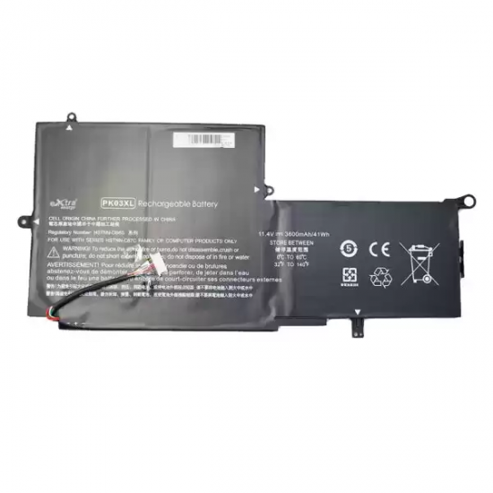 Baterie compatibila Laptop, HP, Spectre Pro X360 G1, 788237-2C1, 788237-2C2, 789116-005, HSTNN-DB6S, HSTNN-C87C, PK03XL, 11.4V, 3600mAh, 41Wh