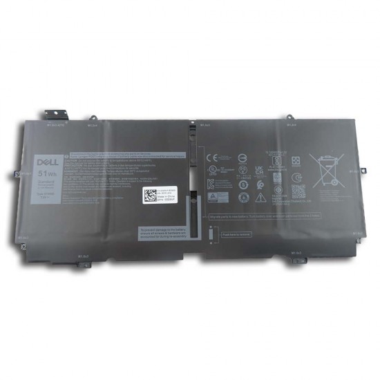 Baterie Laptop 2-in-1, Dell, XPS 13 9310, DD9VF, 0DD9VF, 0FDRT, 00FDRT, X1W0D, 0X1W0D, 7.6V, 6375mAh, 51Wh