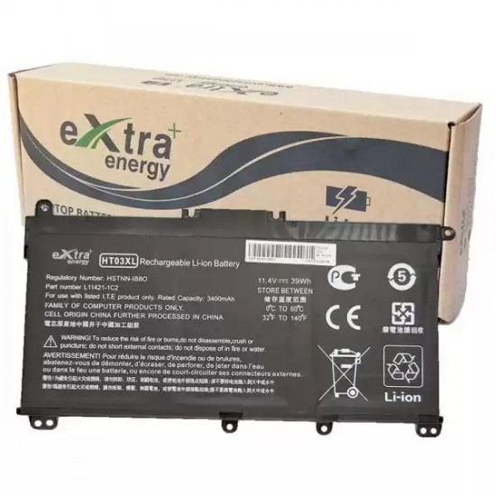 Baterie compatibila Laptop, HP, 15S-GR, L11421-1C2, HSTNN-IB8O, HT03XL, 11.4V, 3400mAh, 39Wh
